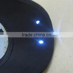 Custom Led Light Baseball Cap/baseball Caps With Led Lights thumbnail-2