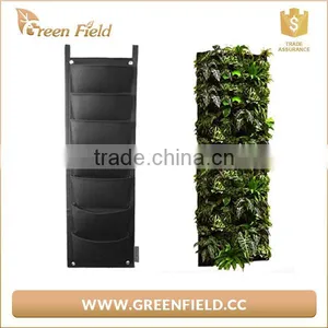 Green Wall Vertical Garden Planter,black Fabric Garden Planter thumbnail-3