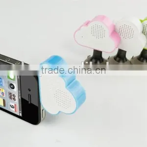2015 New Lovely Mini Cloud Speaker for Mobile Phones Colorful Portable Best Gift Mini Speaker Stand Speaker thumbnail-1