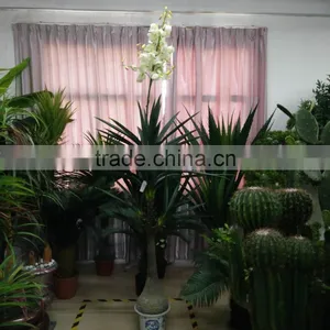 Artificial Green Plant With Flower for Decoration thumbnail-1