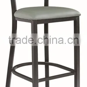 Factory Directsale Quality Strong Powder Coated Iron High Bar Chairs for Hotels LQ-AT2000H thumbnail-1