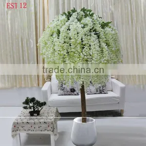 Plastic Artificial Cherry Blossom Tree in Mini Size thumbnail-1