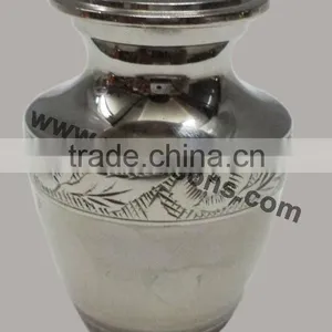Fancy Urns Round | Cremation Urn for Burial | Cremation Urn Jewelry | Cremation Urn Plans thumbnail-3