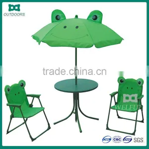 Kids Folding Table and Children Cartoon Kids Chair Set thumbnail-1