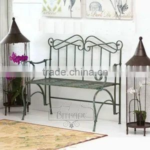 Metal Garden Bench thumbnail-1
