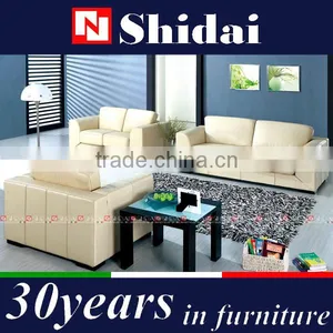 Cheap Leather Sofa, 2013 New Design Modern Living Room Corner Sofa, Italian Style Sofa Cum Bed Design 943 thumbnail-1