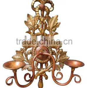 China Wholesales High Quality Wall Mounted Iron Candle Holders thumbnail-1