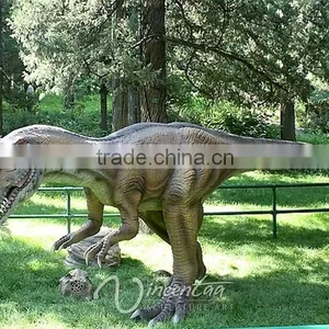 Outdoor Park Decoration Life Size Fiberglass Dinosaur Statues for Sale thumbnail-2