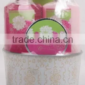 4 PCS BATH SET W/IRON DRUM thumbnail-1