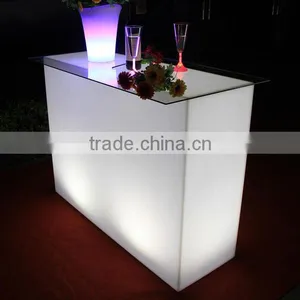 Led Hight Table/led Outdoor Table/led Rectangular Table thumbnail-1