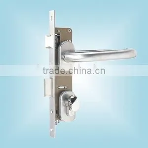 Tube Stainless Steel Mortise Lockset thumbnail-1