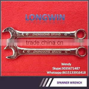Mirror Polished Fixed Ratchet Combination Wrench thumbnail-1