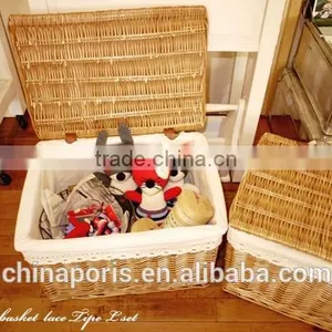 Hot Sale!! Classic and New Fashional Wickerwork/Wicker Baskets for Clothes and Other Items thumbnail-4