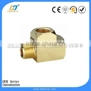Female Thread Forged Brass Male Branch Tee thumbnail-2
