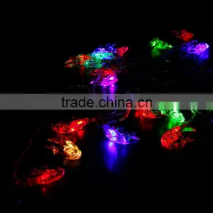 New 2016 Hot 4M/20LED AC110V~220V RGB Moon Star Waterproof LED String Light Christmas Lights thumbnail-1