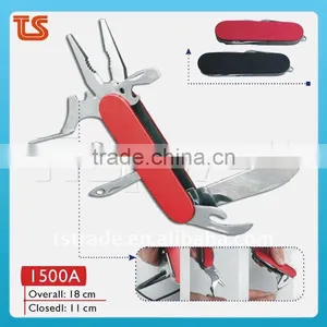 2014 New Colorful LED Stainless Steel Mini Multi Function Pocket Hand Plier Tools 1500A 1500A thumbnail-1