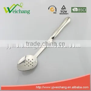 WCJ517C SLOTTED SPOON,STAINLESS STEEL, Welding,high Quality,mirror,finishing thumbnail-3