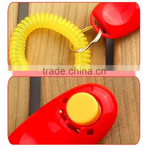 Dog Pet Click Clicker Training Obedience Agility Trainer Aid Wrist Strap thumbnail-2