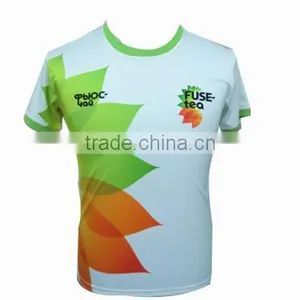 Custom All Over Sublimation Printing 100% Polyester Short Sleeve Men Fashion T Shirt thumbnail-2