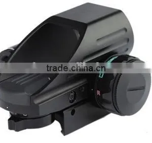 Erains TAC Optics Tactical Reflex Sight With 4 Variable Red Dot Reticles Scope With Red Laser Sight Attached thumbnail-5