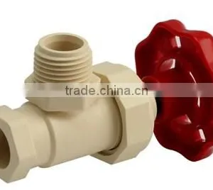 ASTM D2846 CPVC ANGLE VALVE thumbnail-1