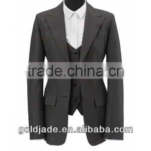 2014 Latest Fashion Man Suit Design Men Blazer thumbnail-1