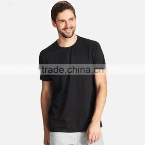 Manufacturer Custom Cotton Blank Mens Round Neck T-shirt thumbnail-1