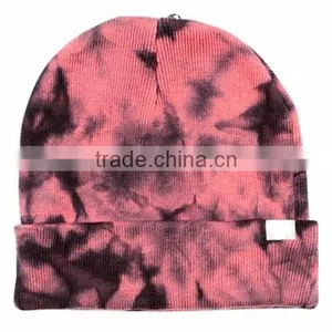 High Qualty New Style Tie Dye Beanie thumbnail-4