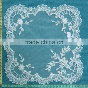 High Quality Indian Embroidery Bead Flower Sequins Table Cloth Design thumbnail-1
