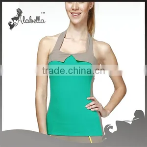 Wholesale Backless Sexy Gym Wear Yoga Tank Top for Women thumbnail-1