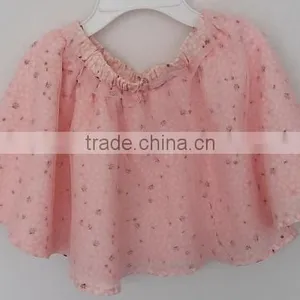 Baby Girl Pink Color Printed Skirt for Autumn thumbnail-2