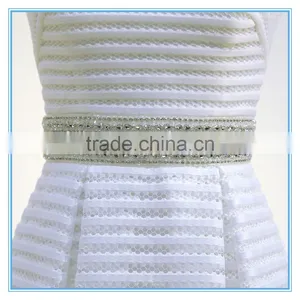 Chaozhou Strapless A-line Trailing Wedding Dress With Beaded thumbnail-5