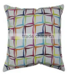 Beautiful Creative Design Multi Embroidered Cushion Cover thumbnail-1