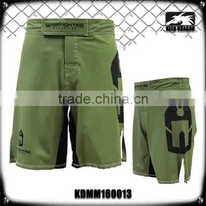 NEW STYLE HOT SELLING MENS GREEN MMA SHORTS WITH HIGH QUALITY thumbnail-1
