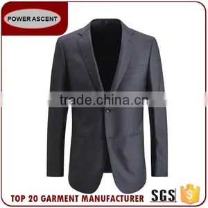 China Factory Wholesale Classic Design Coat Pant Men Suit thumbnail-1