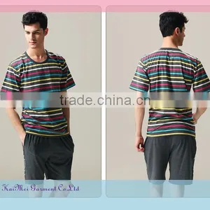 Stripe Pajamas Wholesale thumbnail-1
