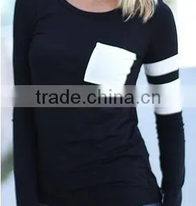 Customized Women Fitted Long Sleeve T-shirt thumbnail-2