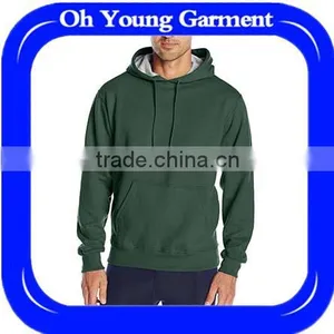 Wholesale Blank Oem Supply Plain Pullover Hoodies Plain Tracksuit Apparel Fleece Pullover Custom Hoodie and Sweatshirts thumbnail-1