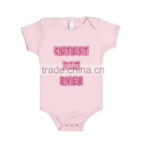 Custom Soft Printed Pink Baby Garment thumbnail-1