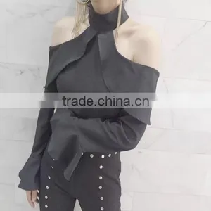 4669 Runwaylover High Waist Sexy New Design off Shoulder Sexy Top thumbnail-4