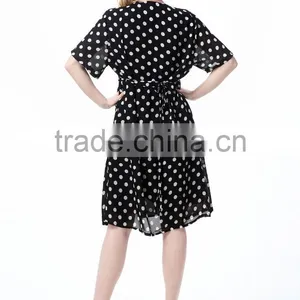 2016 Sexy Summer Ladies Lace Dress Hollow Dress Plus Size for Fat Women thumbnail-3