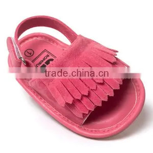 2017 Summer Design, PU Leather Baby Summer Sandals thumbnail-4