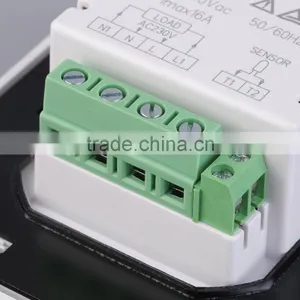 Touch Screen Weekly Programmable Heating Thermostat Blue Backlit C07.H3 16A Cheap Price Hot Selling thumbnail-5