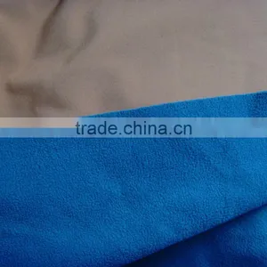 Plain Dyed Polyester Bonded Fleece Fabric Waterproof China Manufacture thumbnail-1
