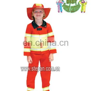 TZ72087 Children Fireman Cosplay Party Costume thumbnail-1