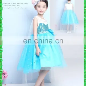 2016 Frozen Elsa Girl Party Dress , Frozen Elsa Dress 29035 Princess Cartoon Art thumbnail-3