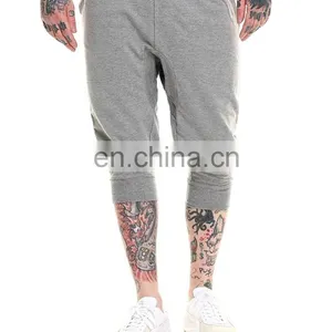 Custom Soft French Terry Capri Jogger Shorts thumbnail-1