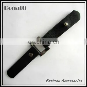 Coat Metal Buckle Leather Toggle Button thumbnail-1