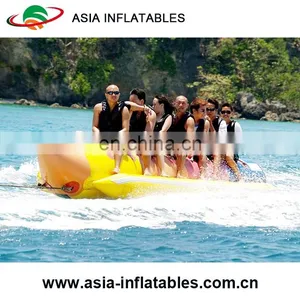 Cheap Custom Single 8 Person Inflatable Banana Boat For Sale thumbnail-4