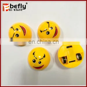 Vending Pull Back Emoji Toys Plastic in Bulk thumbnail-1